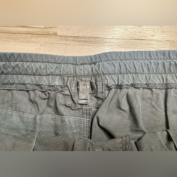 J.Crew Sport Pants XL Black Pull On Drawstring Waist Casual Elastic waist - Picture 6 of 10